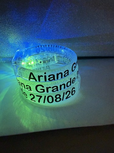 Concert light bracelet - light,
